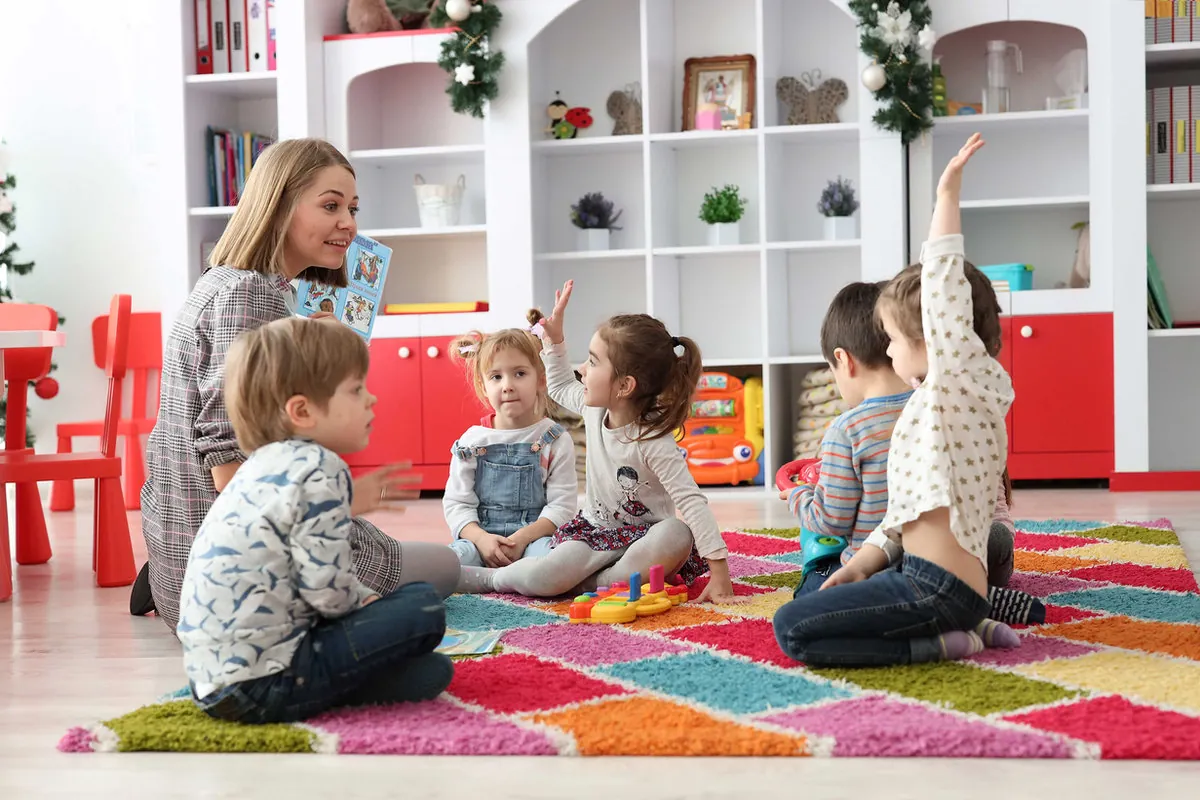 The Guwing preschool room set up for inquiry projects